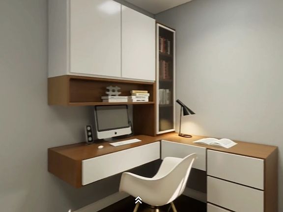 Large bedroom 1 has space for workspace and can be converted into Office room or Flex room