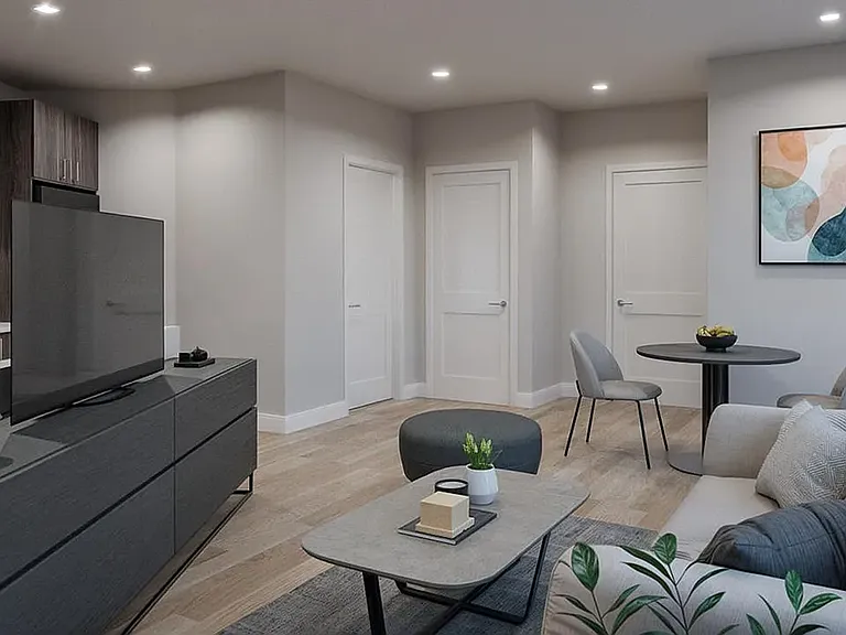 One Bedroom with Terrace Living Area
