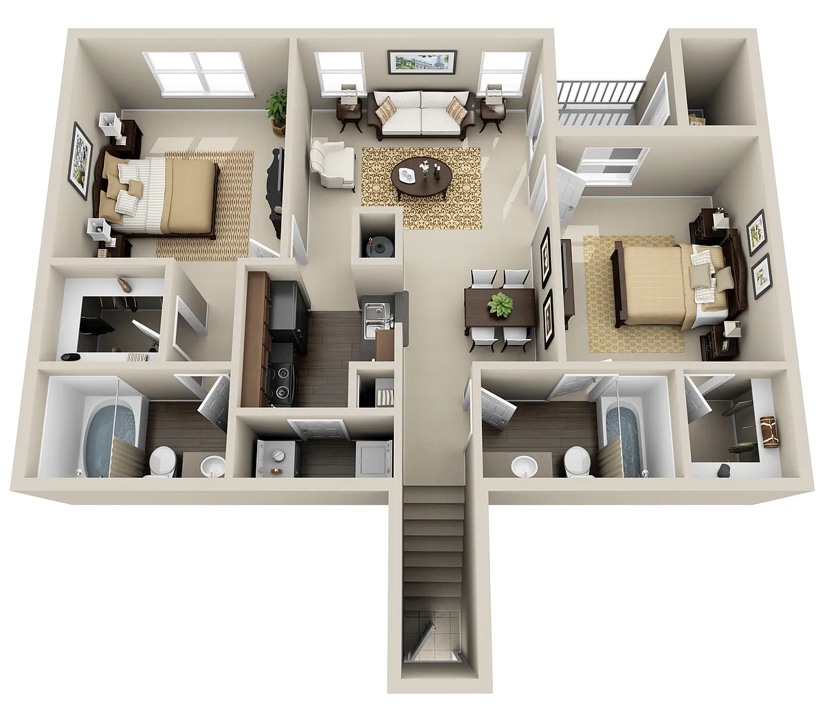 Floor plan B1U