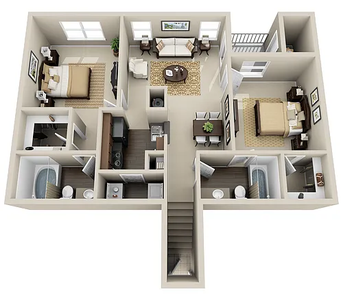Floor plan B1U