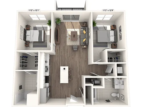 Floor plan 2A1