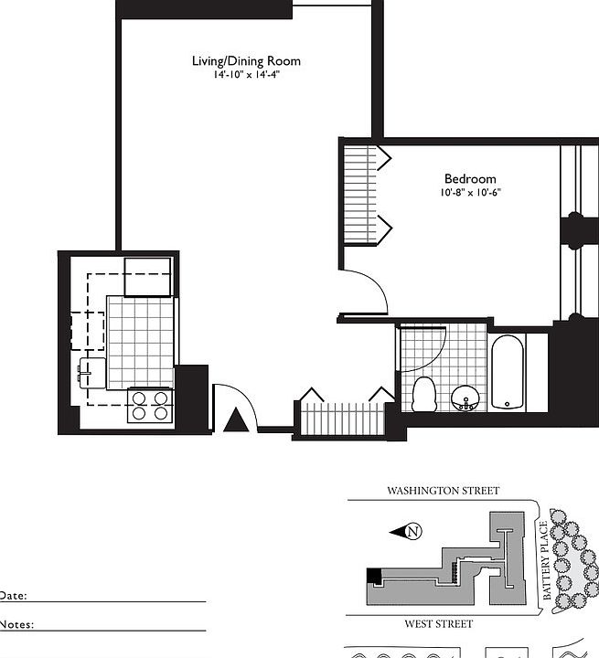 1 West St APT 2217, New York, NY 10004 Zillow