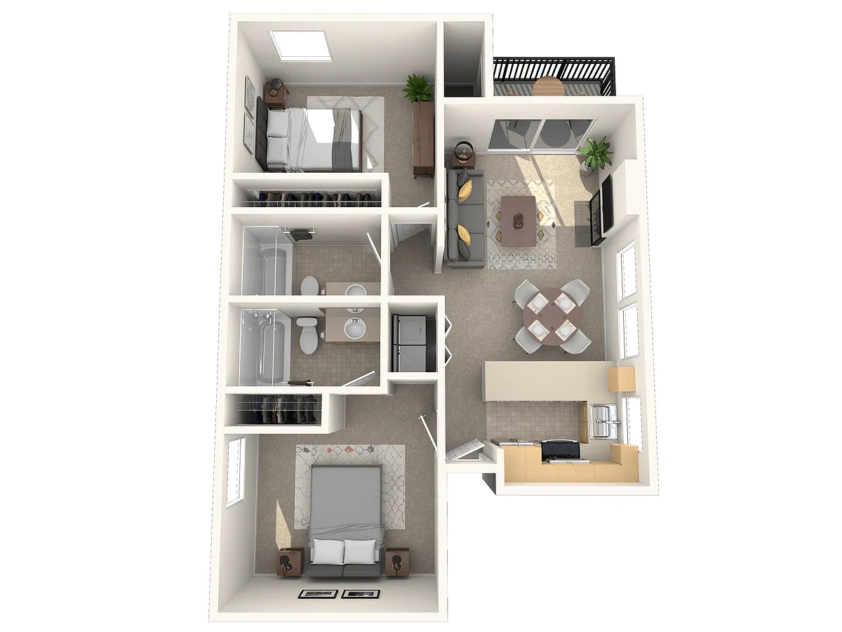 Floor plan Evergreen