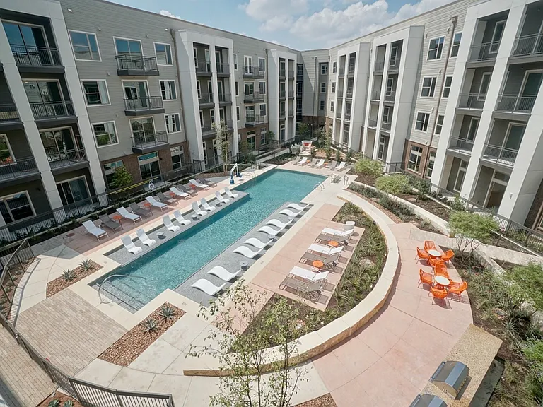 Birds Eye View of Pool