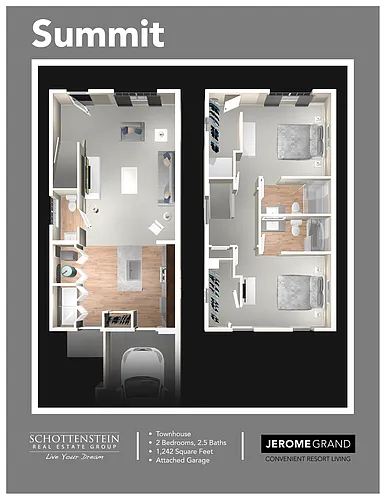 Floor plan Summit Townhome