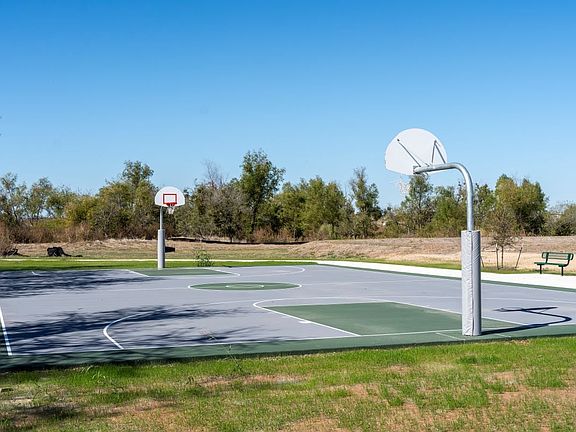 Community basketball court