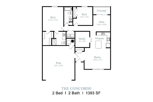 Floor plan The Concorde