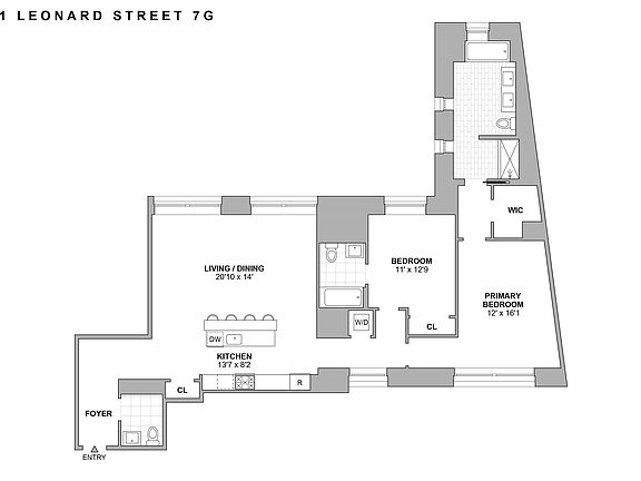 2nd image of 91 Leonard St #7G