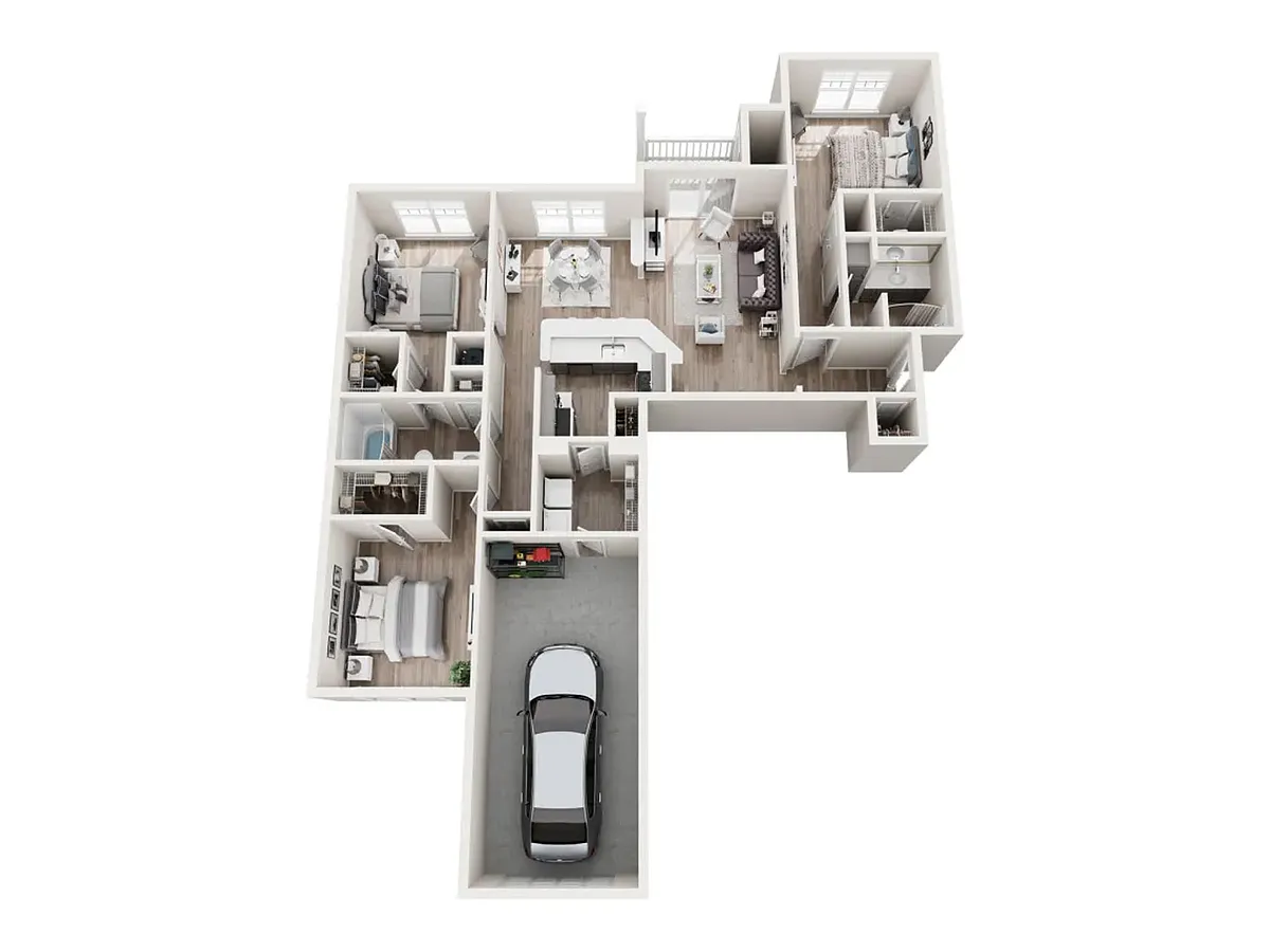 Floor plan Juneau G1