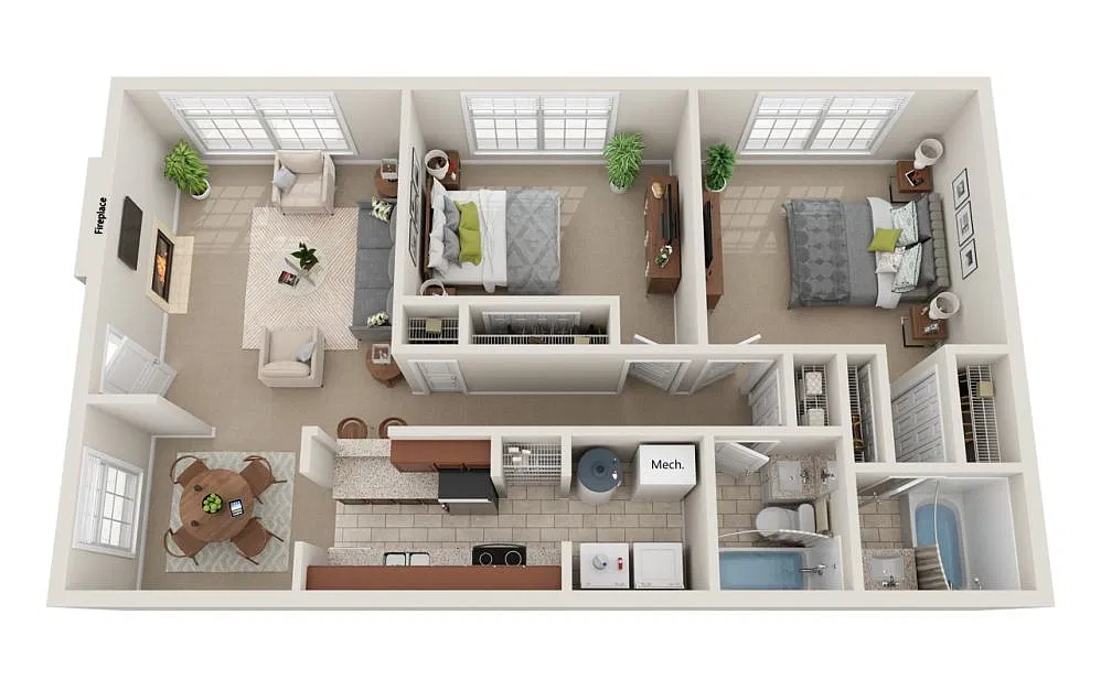 Floor plan B2H