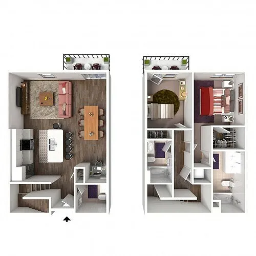 Floor plan B6
