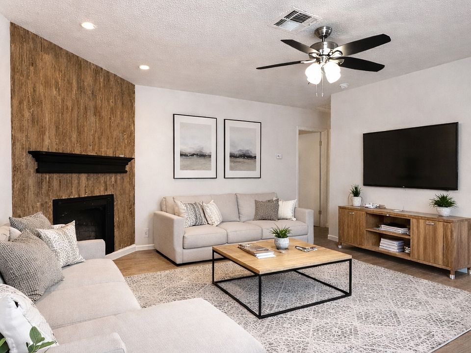 LIVING ROOM 175X192, REAL WOOD BURNING FIRE PLACE.