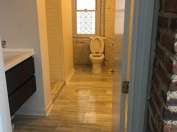 Freshly redone bathroom.