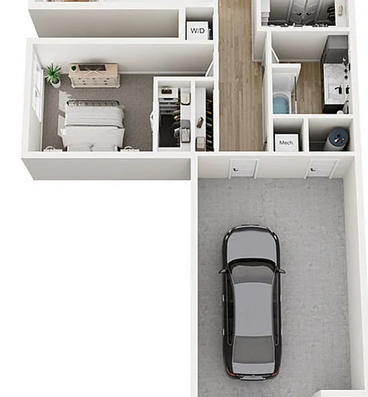 Floor Plan 2A | Seasons at Elgin | Apartments in Elgin, IL Floor Plan 2A | Seasons at Elgin | Apartments in Elgin, IL