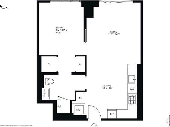 2nd image of 555 W 43rd St APT 9M