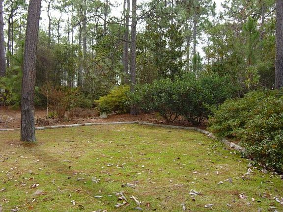 Very private back yard