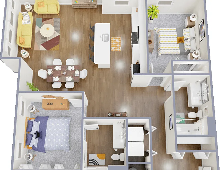 Velour Divan Floorplan Diagram