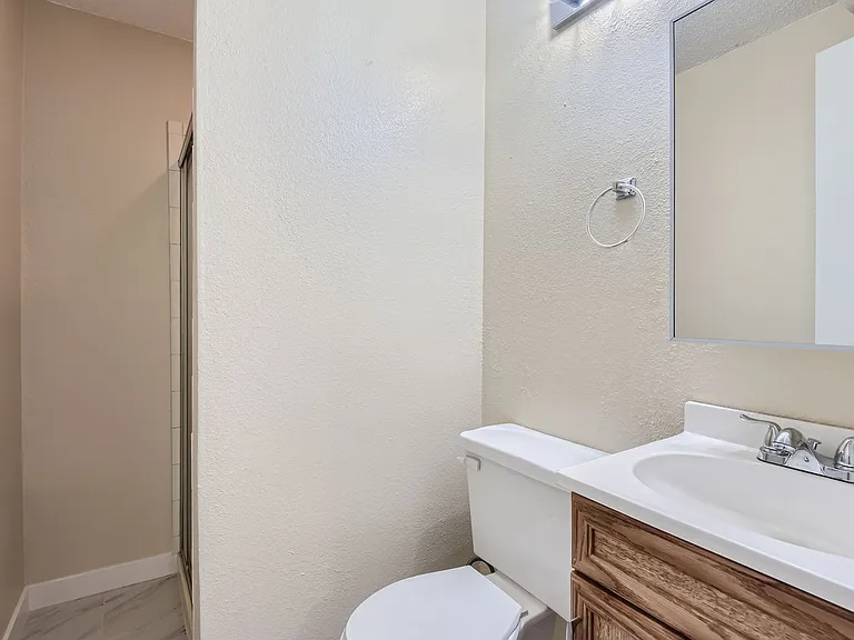 Basement bathroom