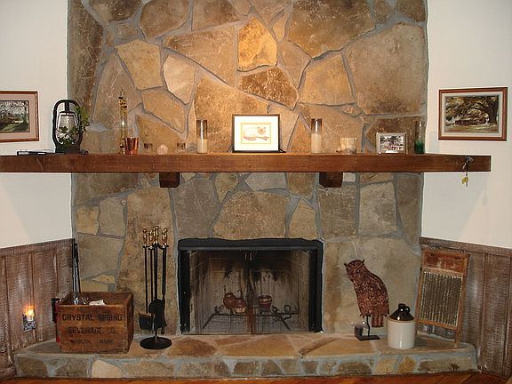 1 of 2 fireplaces