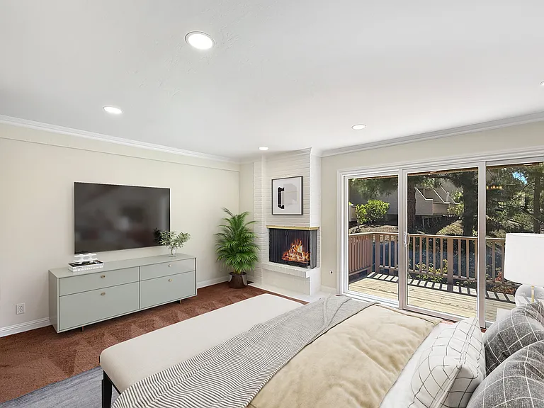 Primary Bedroom - Virtually Staged