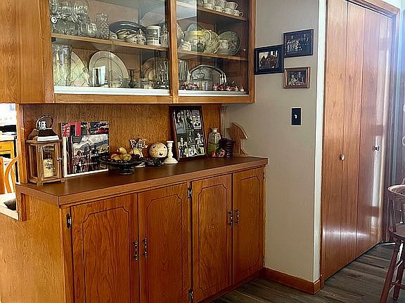 Built in hutch
