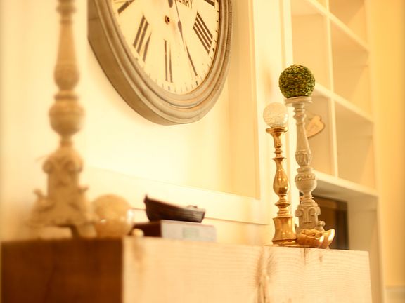 fireplace mantel