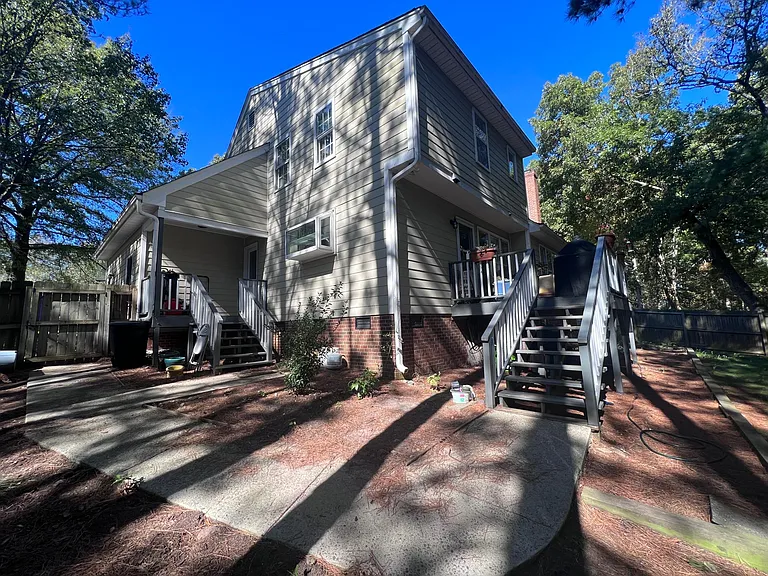 Backyard/decks
