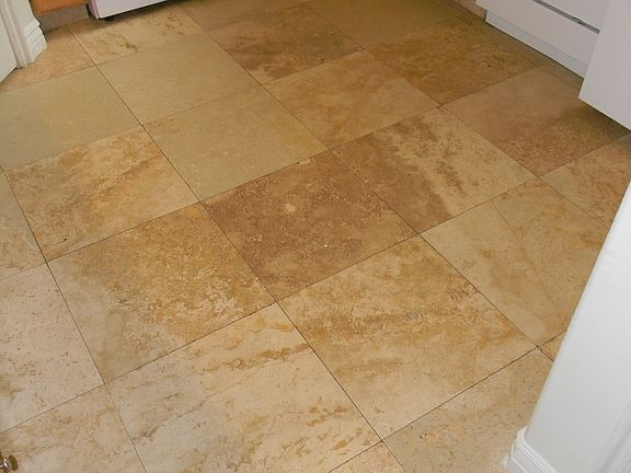 Custom Italian travertine 