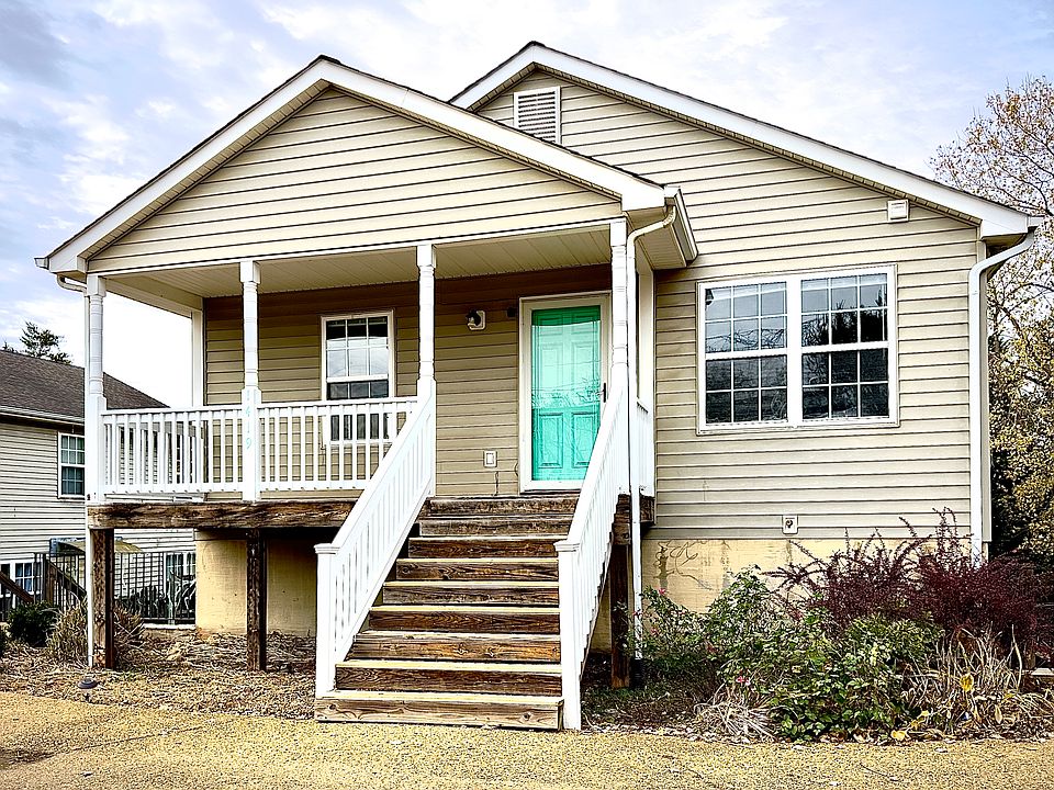 Front door and front porch