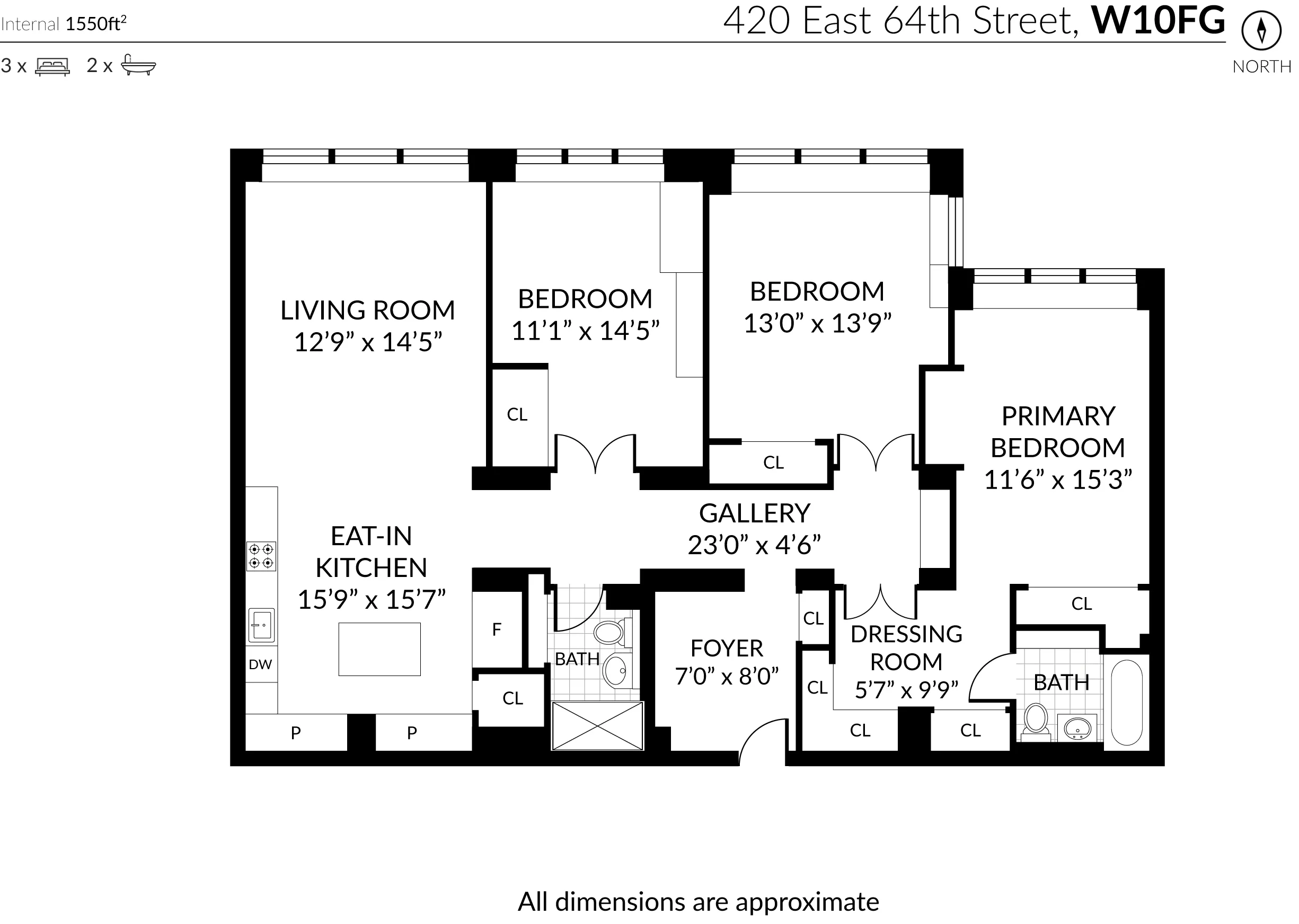 420 East 64th Street #W10FG in Lenox Hill, Manhattan