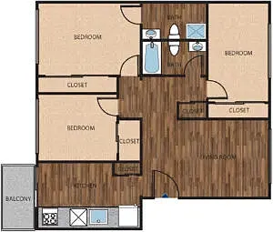 Floor plan 3X2