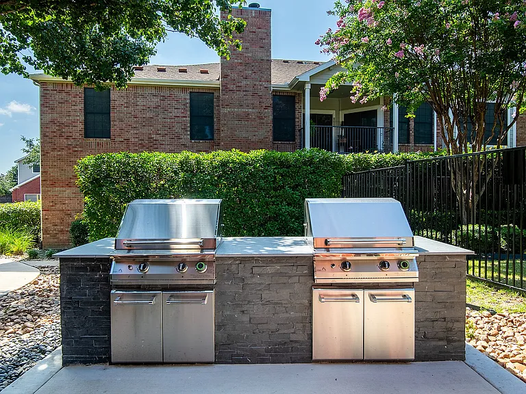 Upgraded Grill Area