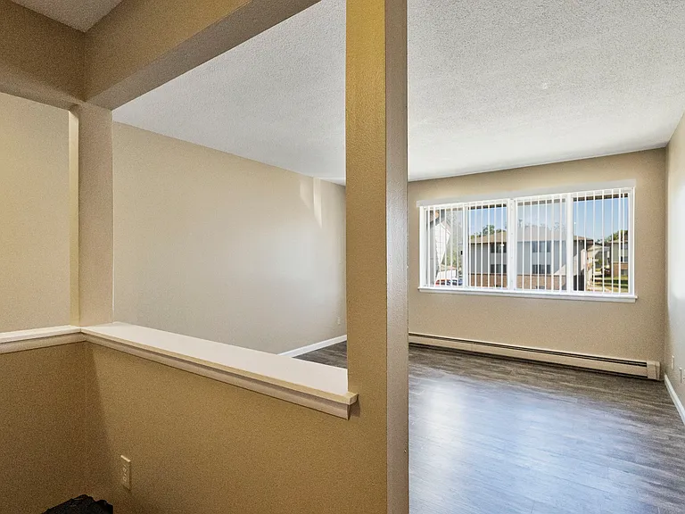 Living room with LVP flooring