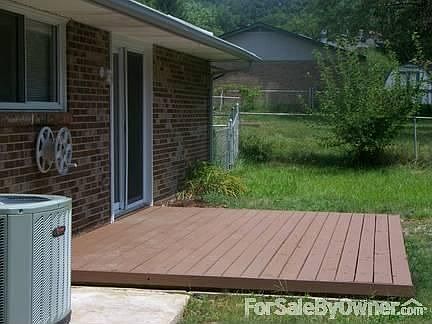 New Rear Deck 16 x 10