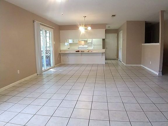 Looking from living area.