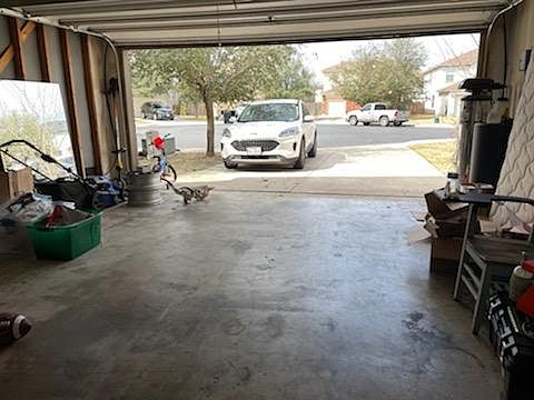 2 car attached garage