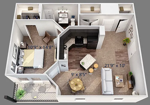 Floor plan The Emerald
