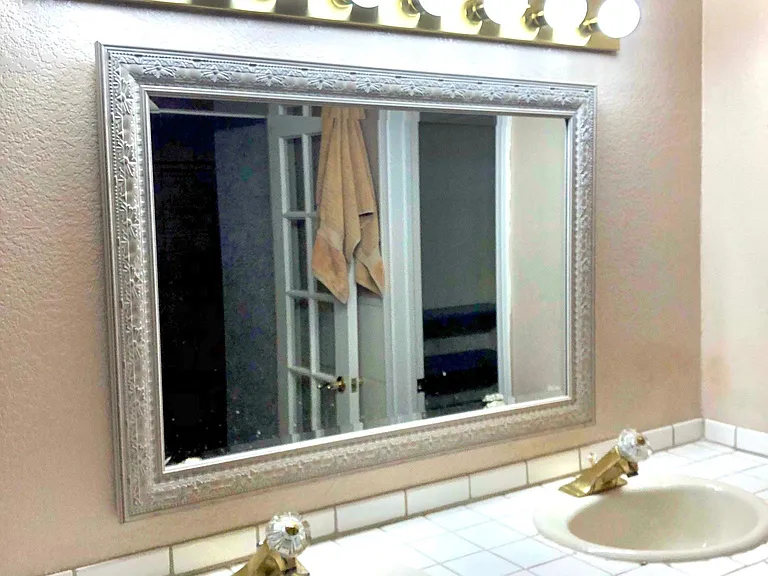 double sink in master bedroom private bathroom
