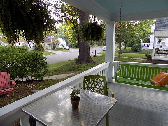 Quiet, tree lined street