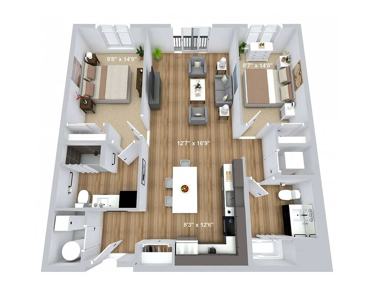 Floor plan Canal
