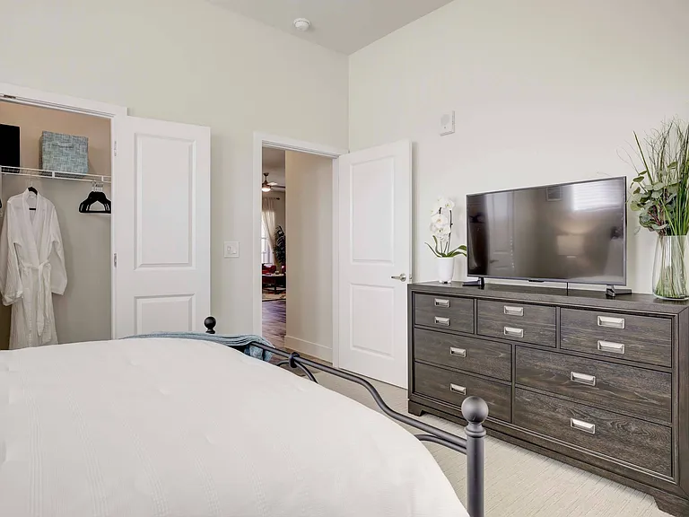 Spacious bedrooms