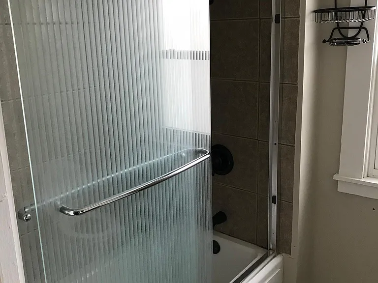 One of two bathroom