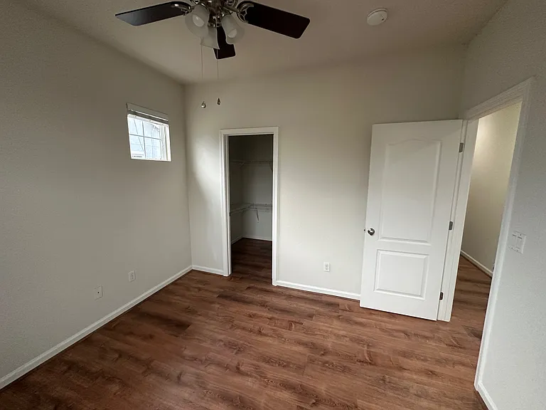 Upstairs bedroom1 with walk-in closet (different angle)