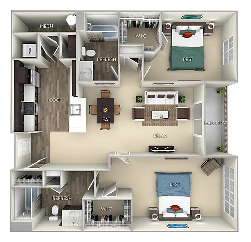 Floor plan Harvard