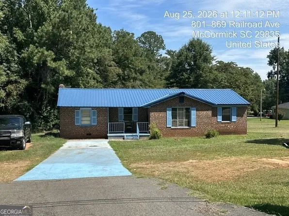 806 Railroad Ave, Mc Cormick, SC 29835