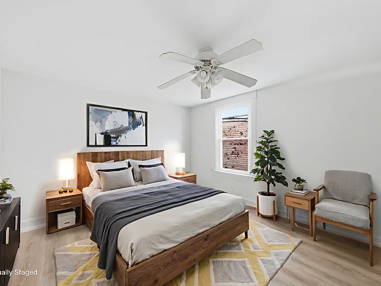 Master Bedroom, virtually staged