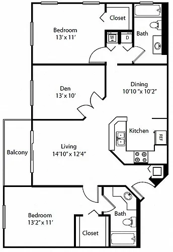 Floor plan B4