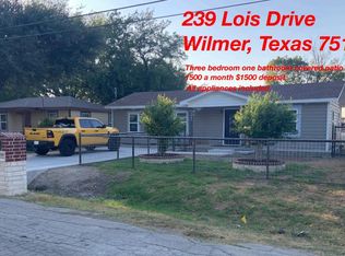 239 Lois Dr, Wilmer, TX 75172