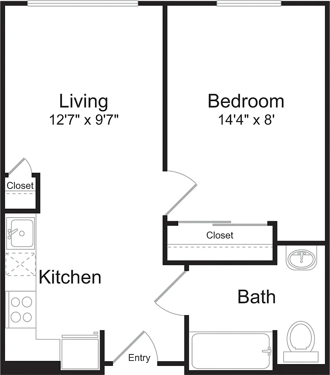 Floor plan A03