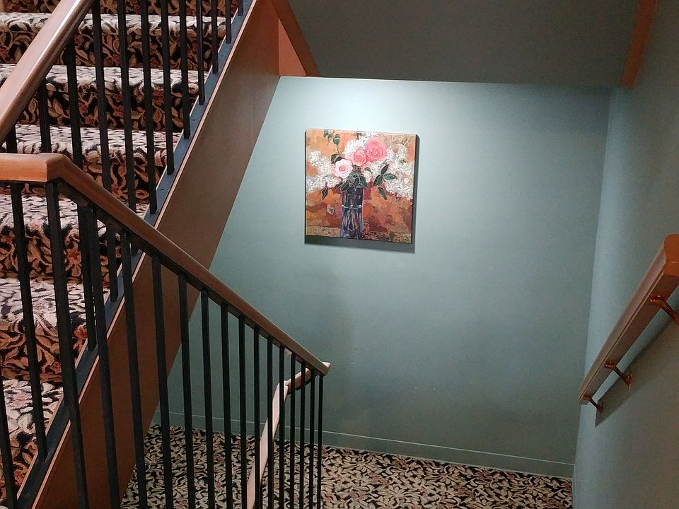 Stairs to #5 and laundry